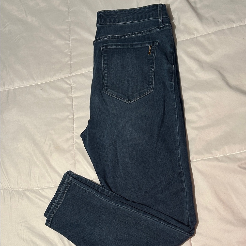 Vintage America Dark Blue Skinny Jeans